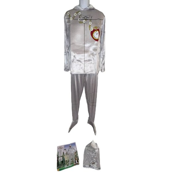 Rubie's Other - Wizard of Oz Tin Man Complete Costume Mens OS Halloween Movie Silver Lightweight